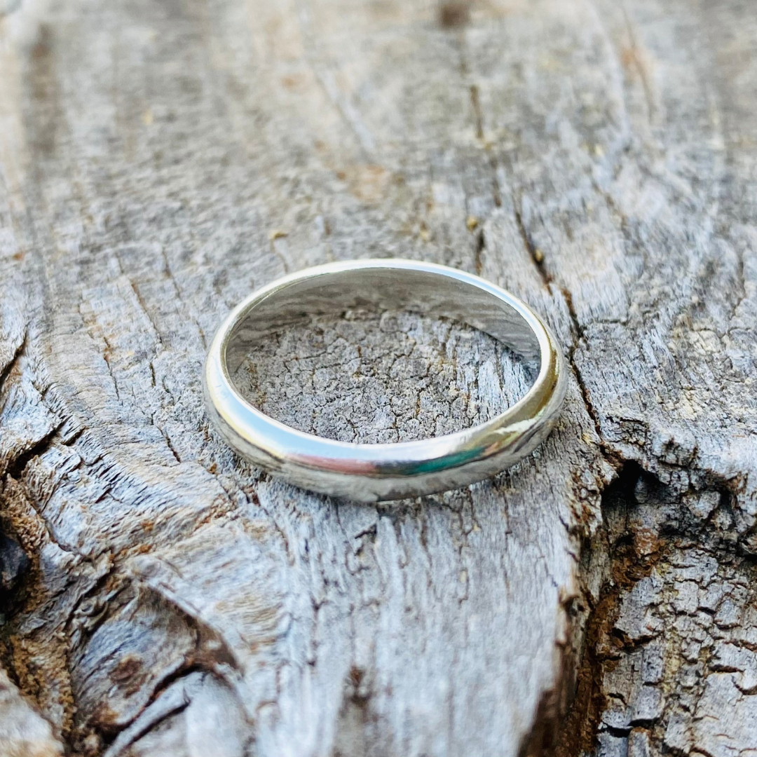 Thin Silver Stacking Ring // Made to Order