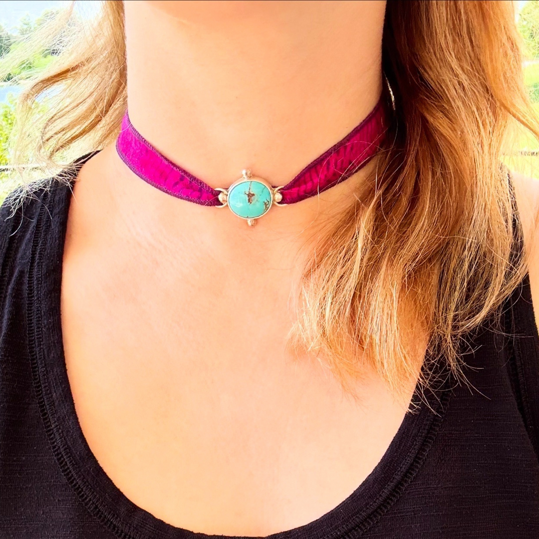 Okie Strands - Golden Hills Turquoise