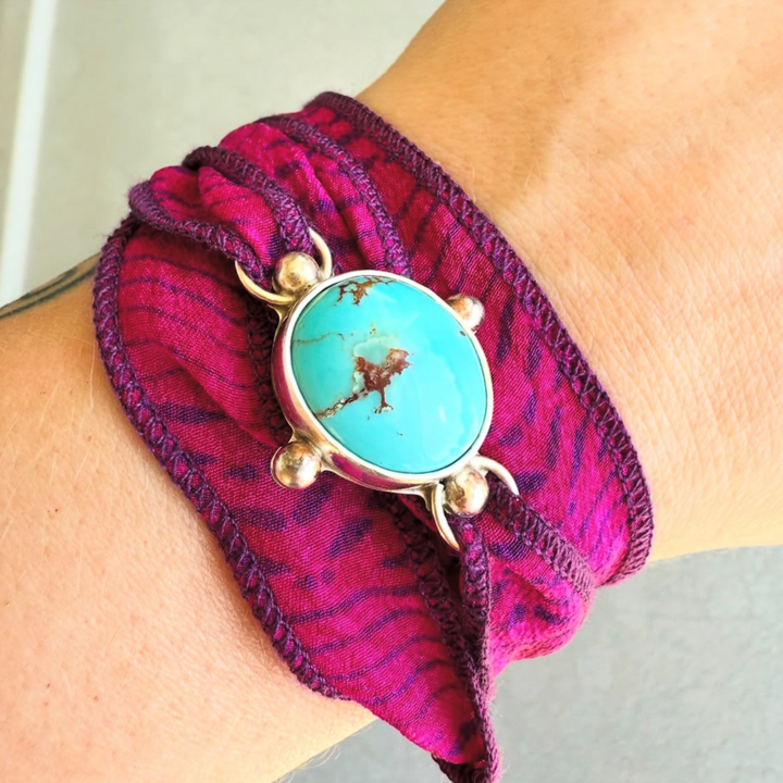 Okie Strands - Golden Hills Turquoise