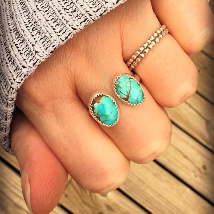 Emerald Valley Ring // Size 7.5 (Adjustable)