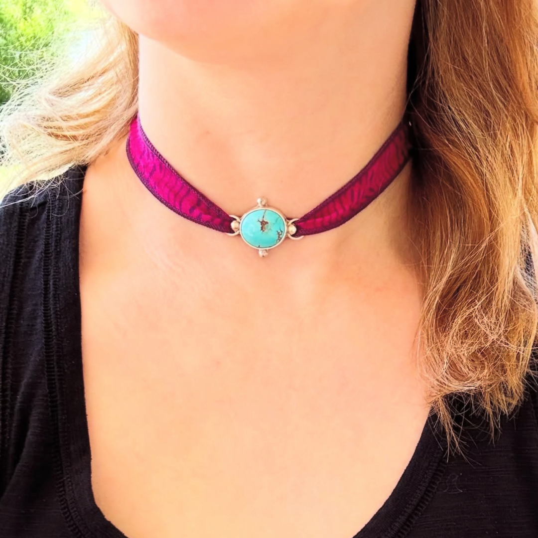 Okie Strands - Golden Hills Turquoise