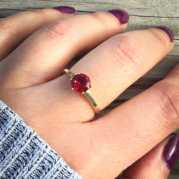 Ruby Ring // Size 6.5